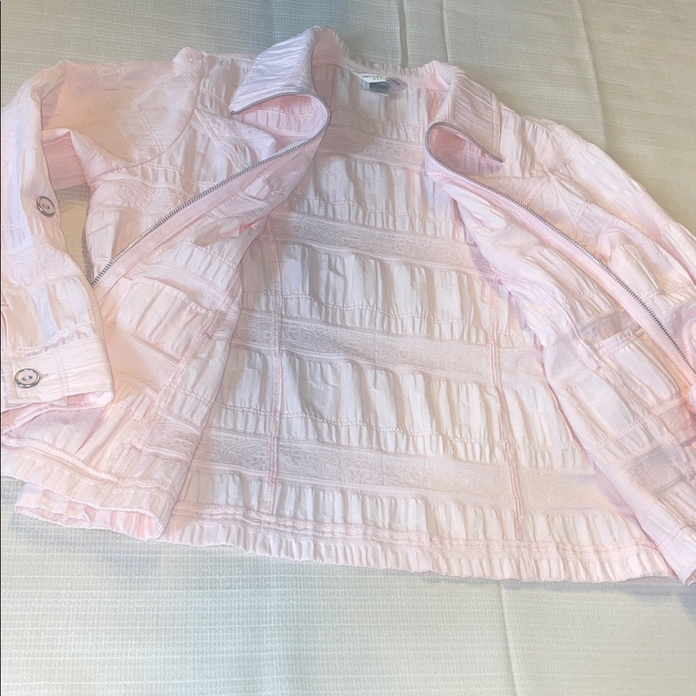 Christopher & Banks Light Pink Utility Jacket - Picture 12 of 12